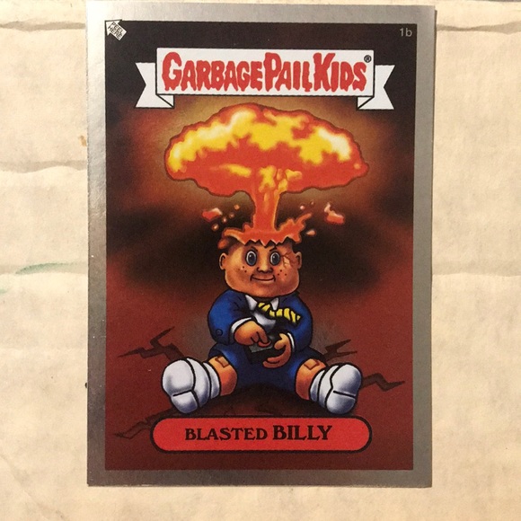 RARE GarbagePailKids-Blasted Billy - Picture 1 of 2